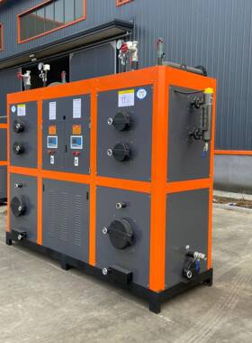 智能1.0T生物颗蒸质汽机蔬菜粒漂配套烫设备自动控制蒸汽ZNI发生