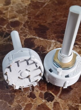 进口英国原装 LORLIN-UK CK1049 旋转 波段开关1刀12档位可调节。