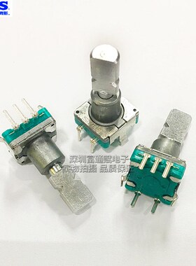 日本ALPS编码器EC11E15244C2 360度旋转30位15脉冲编码开关19半轴