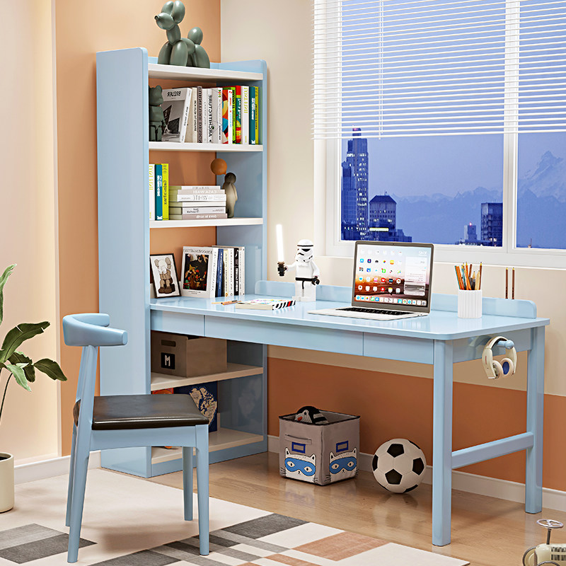 儿童学习桌转角书桌书架一体桌家用简约办公电脑桌中小学生写字台,童装/婴儿装/亲子装,儿童装饰手表,淘宝优惠券,粉丝福利购,淘宝优惠卷