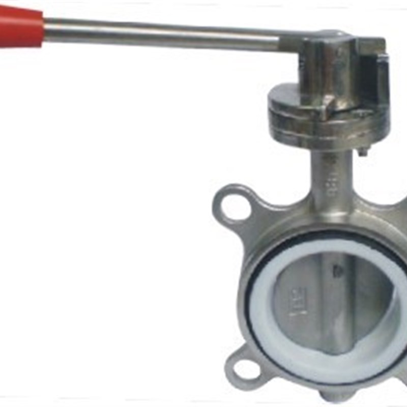 201 304不锈钢对夹蝶阀 不锈钢手动蝶阀 D71X-10P DN40 DN50 DN65