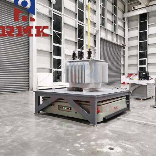 伺服电机驱动舵轮转向AGV全智能化无人操作电动平板车自动寻迹