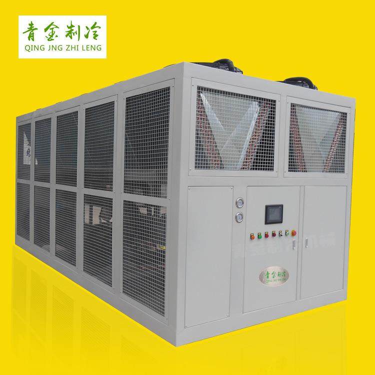 风冷式乙二醇低温螺杆冷水机70HP空调螺杆冷水机塑胶模具冷水机