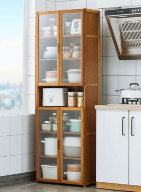 厨房置物架餐边家用一体高柜功能橱柜客厅多CFG置柜物柜多层储物