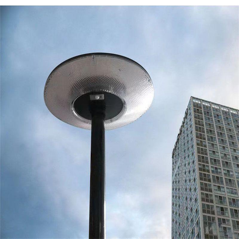 新庭款太阳能院灯LED防户外水圆形UFO一体碟太阳能灯飞声控GED式