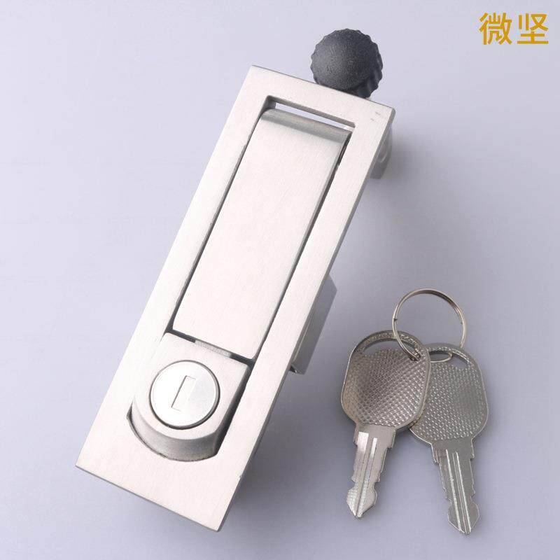 M606-1-2面按钮弹跳SMS606平锁工业配电箱柜门锁工机业械设备铁皮