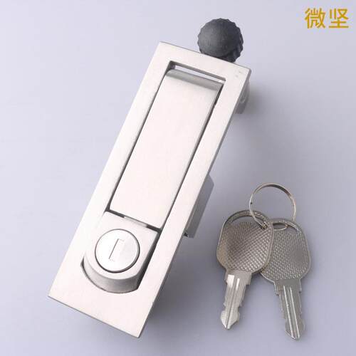 M606-1-2面按钮弹跳SMS606平锁工业配电箱柜门锁工机业械设备铁皮