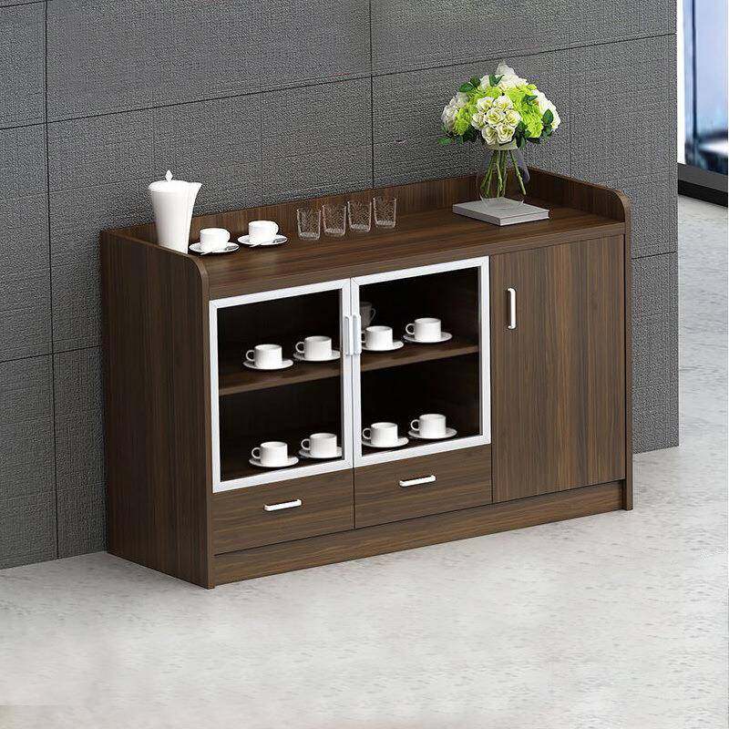 办公家具茶水物柜档案矮财务柜小资料柜木质文储件三柜门窗边JM-3