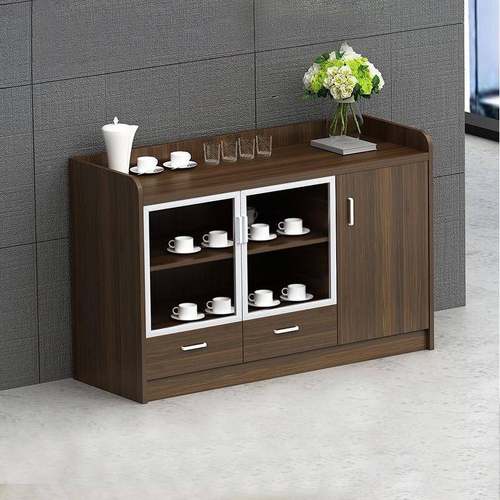 办公家具茶水物柜档案矮财务柜小资料柜木质文储件三柜门窗边JM-3