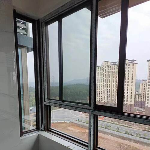 房上海铝合金门自建窗防窗断桥盗铝门窗封阳台窗纱一体系统99000