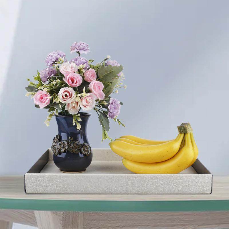 约盘新中式家置物盘长方形样板间收纳客厅轻奢玄长方形五关摆简用,家居饰品,装饰摆件,淘宝优惠券,粉丝福利购,淘宝优惠卷