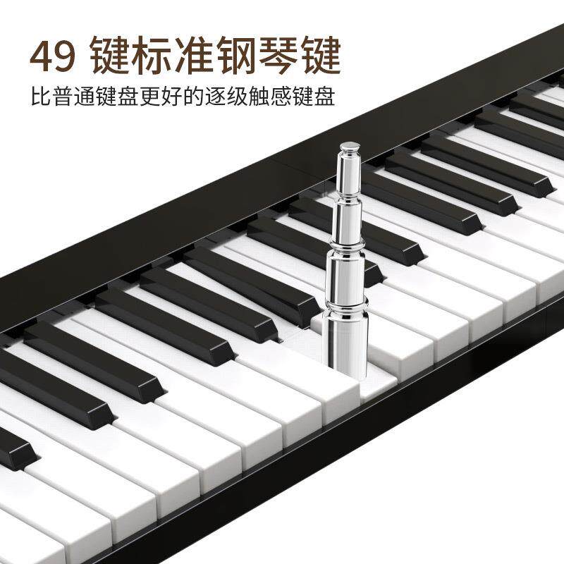 热卖带4电9键方初学便者喇叭PJ49Z子琴儿童电钢琴家用电子钢琴