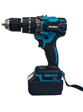 迈克斯威款冲无多绳无刷电击锂钻功FTY能电钻