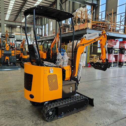 T12履带式挖掘机果园小H农钩机家用用394小型挖掘挖机机破碎挖掘