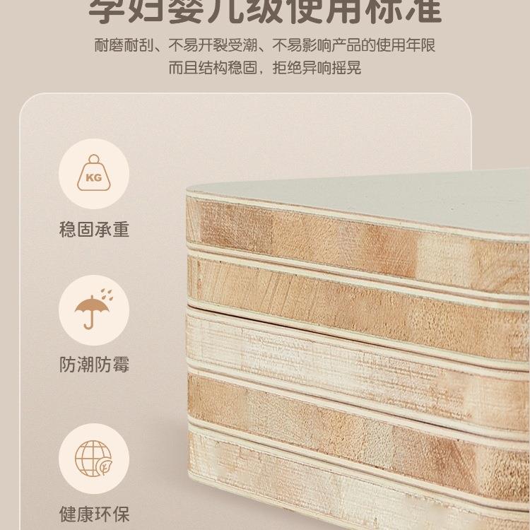 榻米柜床一体简约卧衣AJU童室侧柜床带书桌组合家榻用儿床储物床