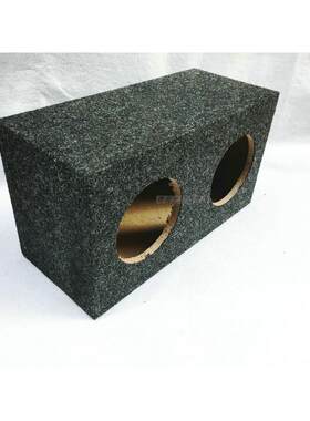 5英寸双扬声器空箱汽车音频木箱汽车无源扬声器低音炮中置监控挂
