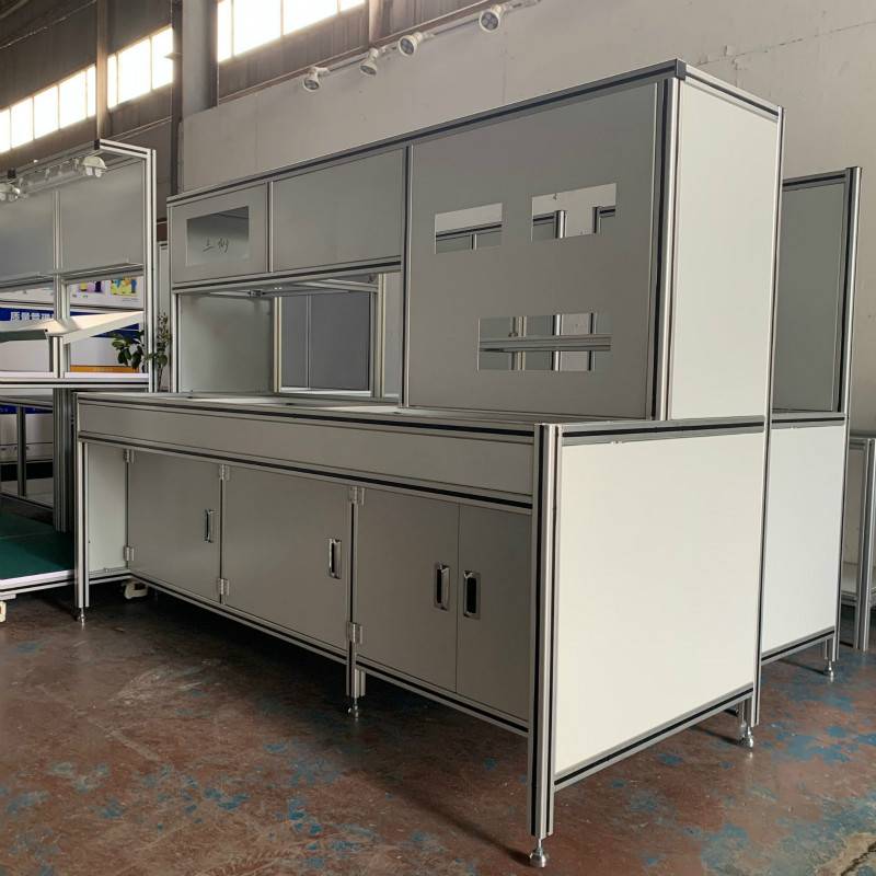 厂家直销工业铝型材机架型材 4040欧标流水线机架 铝方管加厚型材
