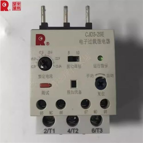 常熟开关厂CJD3系列电子过载继电器CJD3-25 50 105 200 450