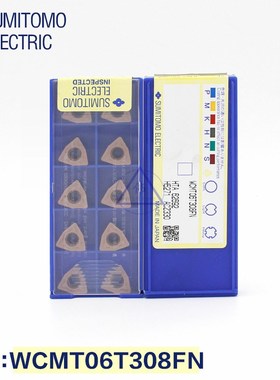 日本住友刀片U钻刀片钻数控刀片WCMT030208FN ACZ330