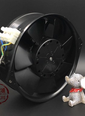 众信椭圆轴流风机全新铁叶XF16052ABHL/AC220变频器风扇(7214N)