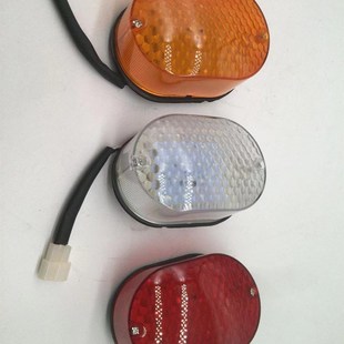 清障救援平板拖车龙门架LED红黄白三色灯高位组合灯罩KO0011