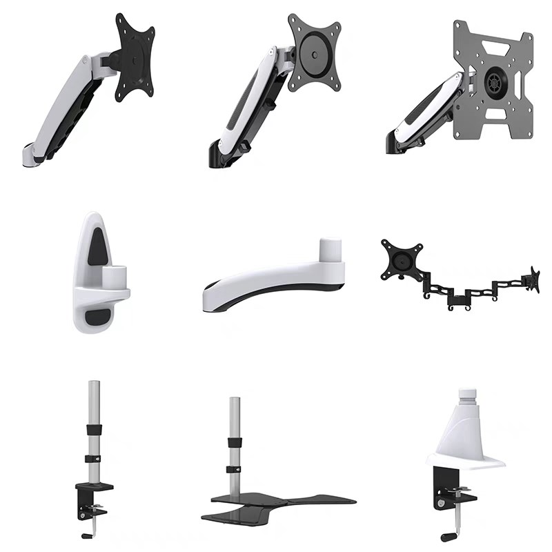 WMMA WGA WGB WCAT WCAS显示器支架显示屏旋转头显示器气弹簧撑杆