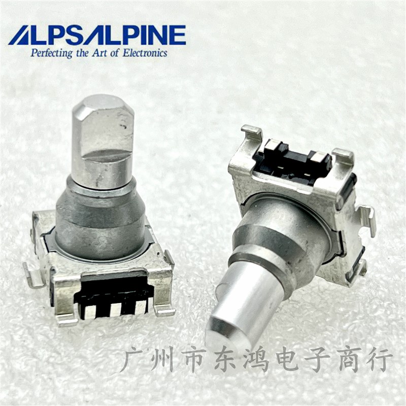 日本ALPS EC11编码器无带开关旋转贴片编码器30定位15脉冲 轴长15