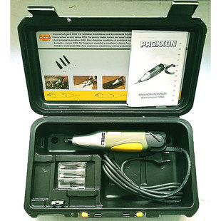 德国迷你魔Proxxon木工电动雕刻刀家用木雕根雕版画电刻刀28644