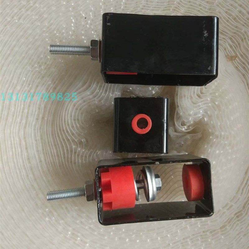 天花吊顶减震器KTV声学装修减震器天然硅胶弹簧吊顶减震器直销