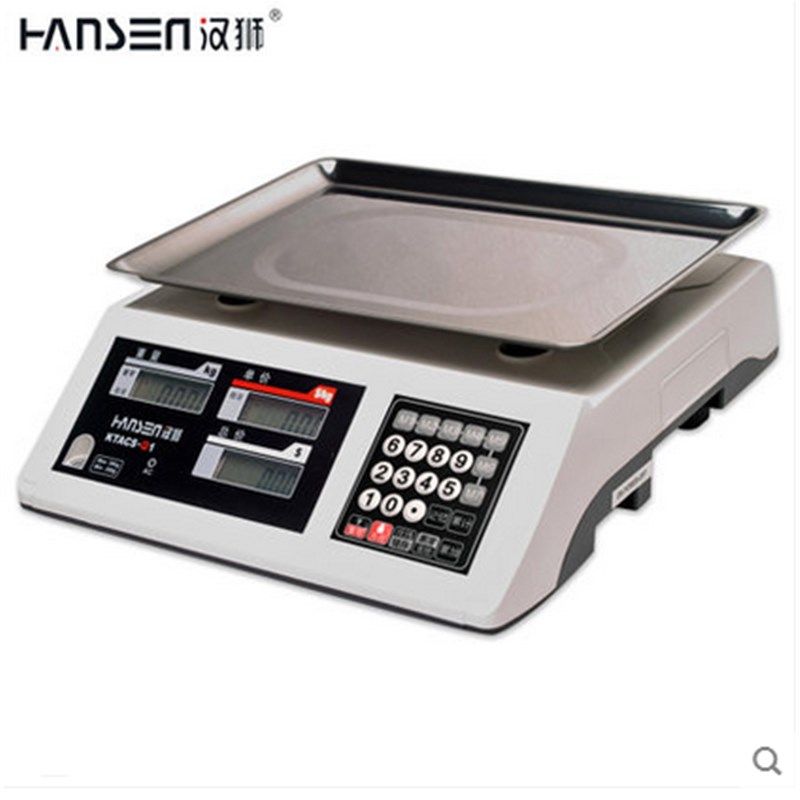 汉狮精准电子秤台秤称30kg电子称台秤商用计价秤超市卖菜称重包邮,3C数码配件,USB多功能数码宝,淘宝优惠券,粉丝福利购,淘宝优惠卷