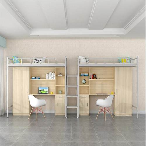 宿舍组合床大学生宿舍组合床家用公寓单人铁艺床