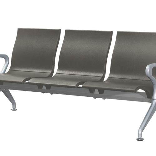 高铁车站等候椅车站连排椅机场员工休息室坐椅医院PU候诊椅输液椅