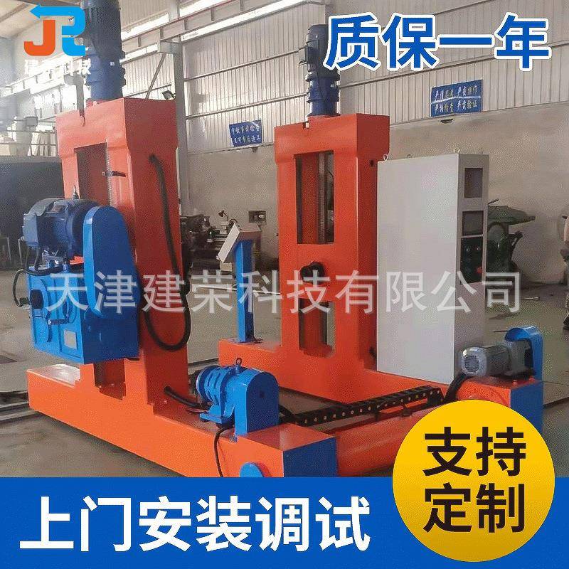 曳引绳钢丝绳电缆无轴全自动张力收线机工业用龙门重型全卧式收