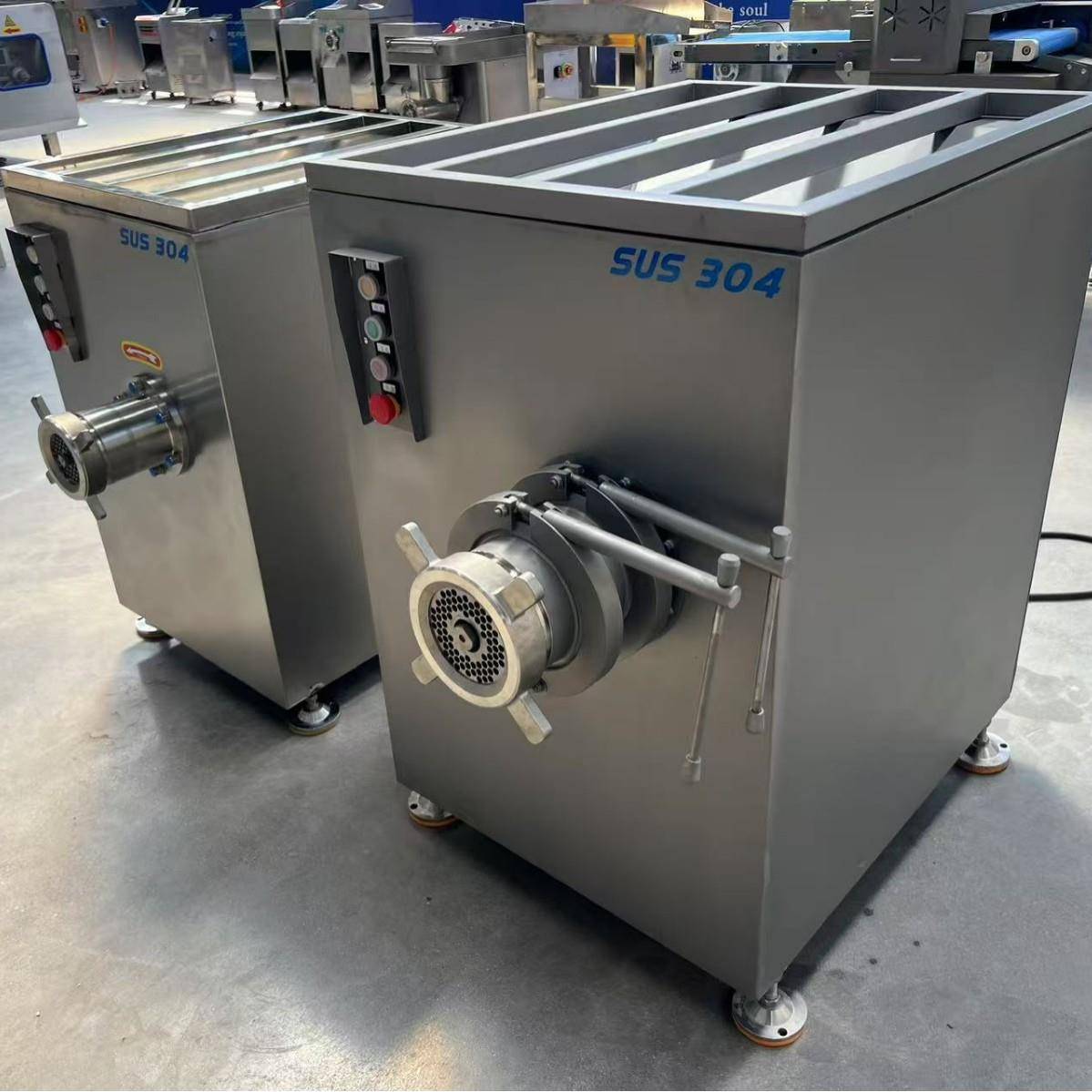 商用不锈钢冻肉绞肉机肉制品加工大型绞肉机猪肉羊肉粉碎机