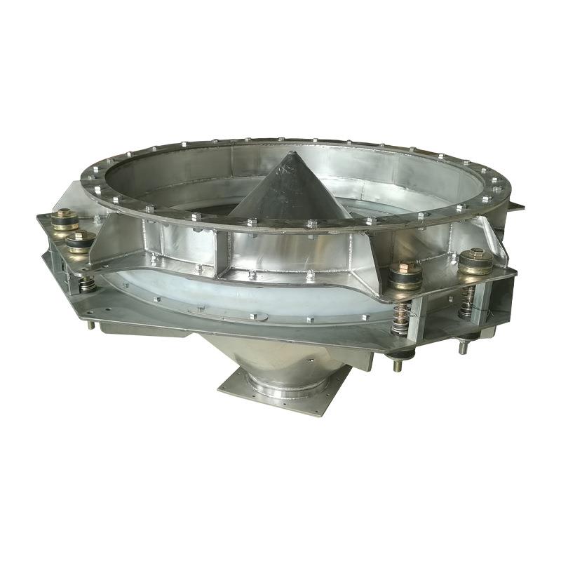 不锈钢震动卸料器厂家供应仓底振动卸料器震动材料加速活化器