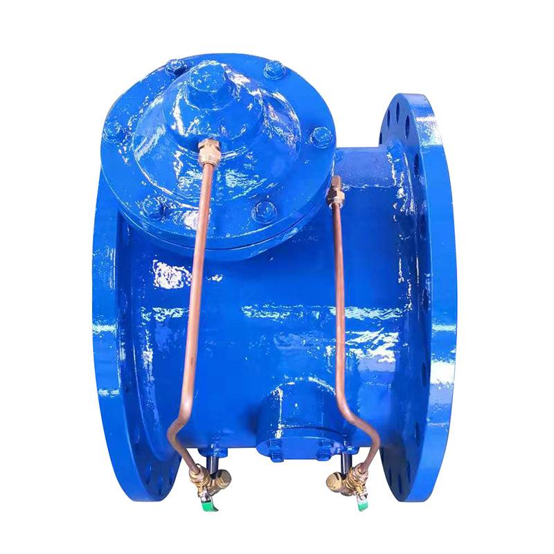 沪天阀门管力阀球墨铸铁BFDG7M41HX水系法兰隔膜式管力阀