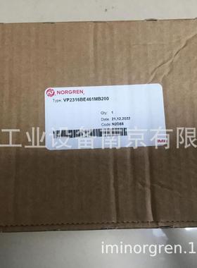 VP2316BE461MB200 诺冠 NORGREN 比例压力阀 原装 正品
