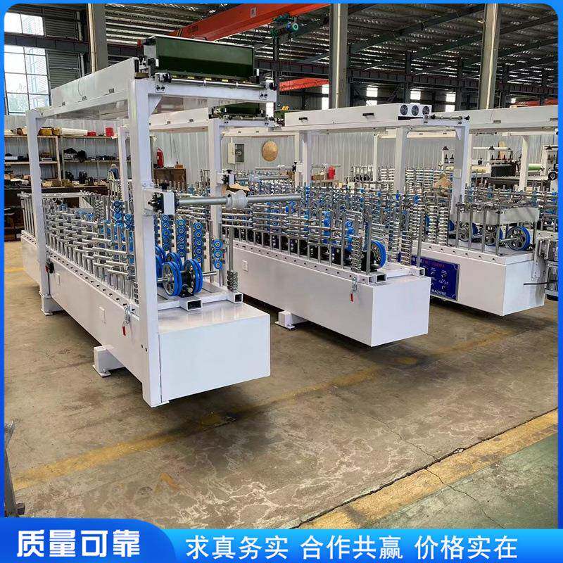异型铝材包覆机加宽护墙板包覆机磁粉刹车木格栅包覆机