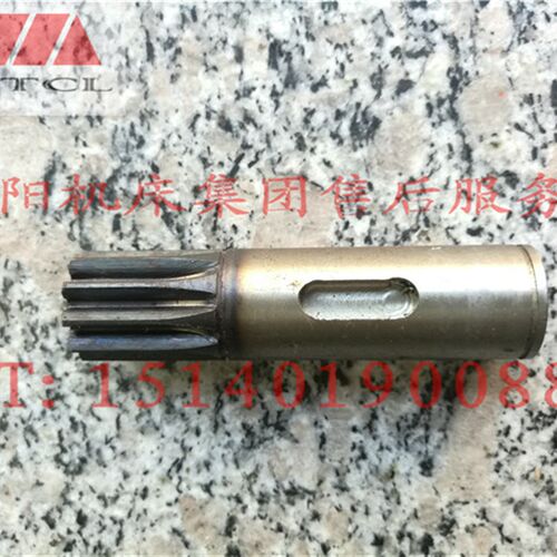 沈阳数控机床配件CAK5085卧式刀架WD160DH-6齿轮轴齿数10原厂配套
