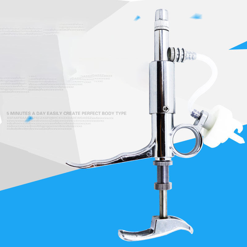 兽用自动可调连续金属注射疫苗器针器枪猪家禽鸡鸭鹅牛羊兽医筒