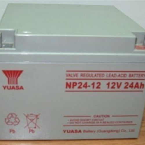 YUASA汤浅NP24-12B 12V24AH船舶设备/UPS电源/直流屏电柜用蓄电池