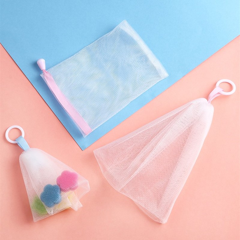 洗脸起泡网洁面脸部可挂式香皂肥皂网袋搓泡发泡网洗面奶打泡网