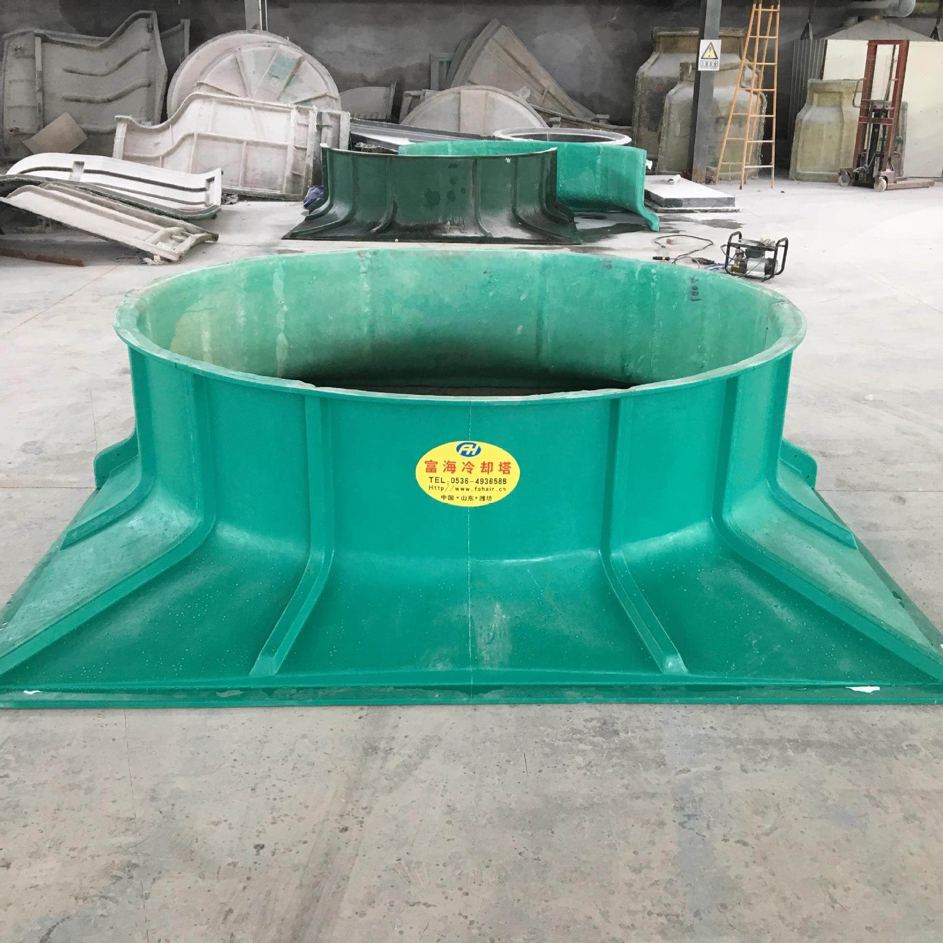 供应冷却塔风筒冷却水塔风筒玻璃钢材质2.4m2.8m天圆地方风筒