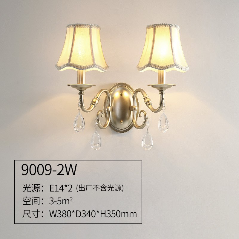 美式乡村吊灯客厅轻奢大厅复古别墅餐厅田园书房卧室水晶铁艺吊灯