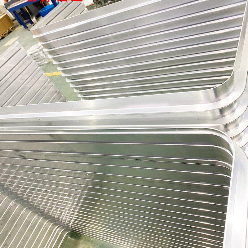 厂家提供 铝合金型材折弯 幕墙型材 装饰波浪板型材模具开发
