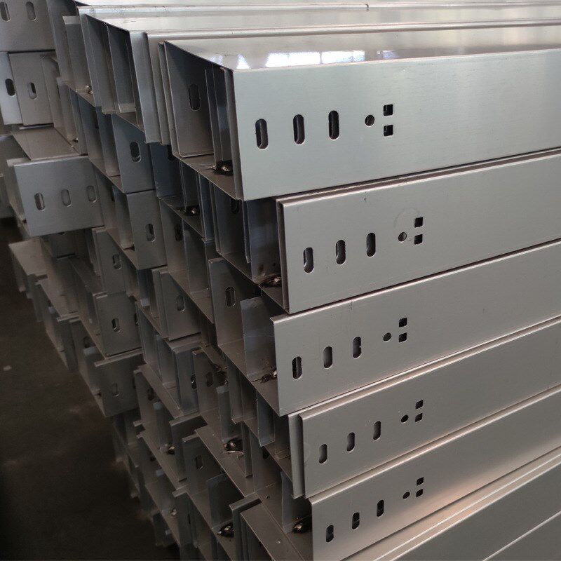 防火桥架铝合金桥架现货打孔一体成型200*100槽式桥架铝合金桥架