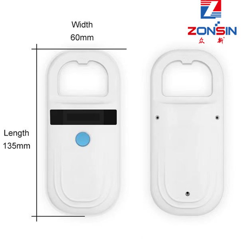跨境电商134.2Khz动物标签手持读卡器rfid玻璃管标签125Khz阅读器