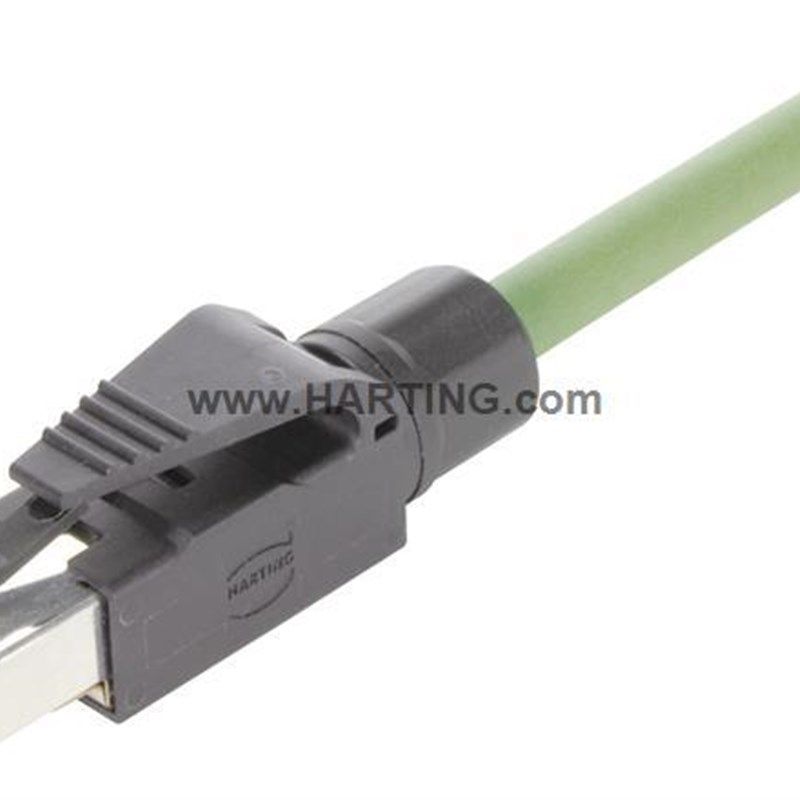 HARTING浩亭09451511100网络插头现场安装型4芯 RJ45抗干扰