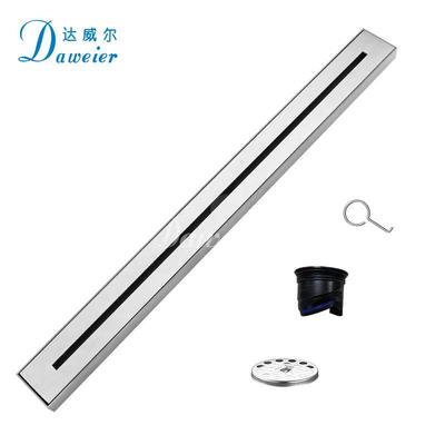 威尔达长3条04不锈WYP60055钢地漏超长大排量防堵塞防臭地漏隐藏