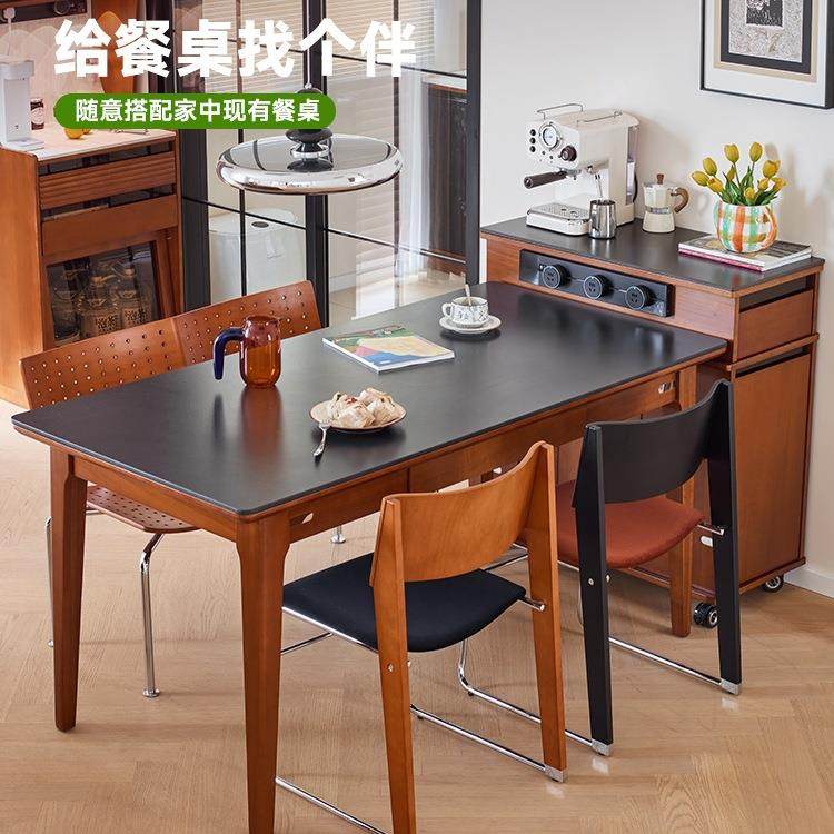 中古风可移动实木岛台柜单一独小户型餐岩板桌带体IEC复古岛台,电子元器件市场,其它元器件,淘宝优惠券,粉丝福利购,淘宝优惠卷